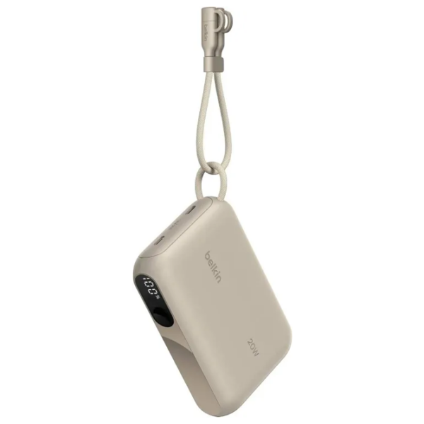 Power Bank 10000 mAh Belkin BoostCharge Dual (20 W) Sand  photo 2