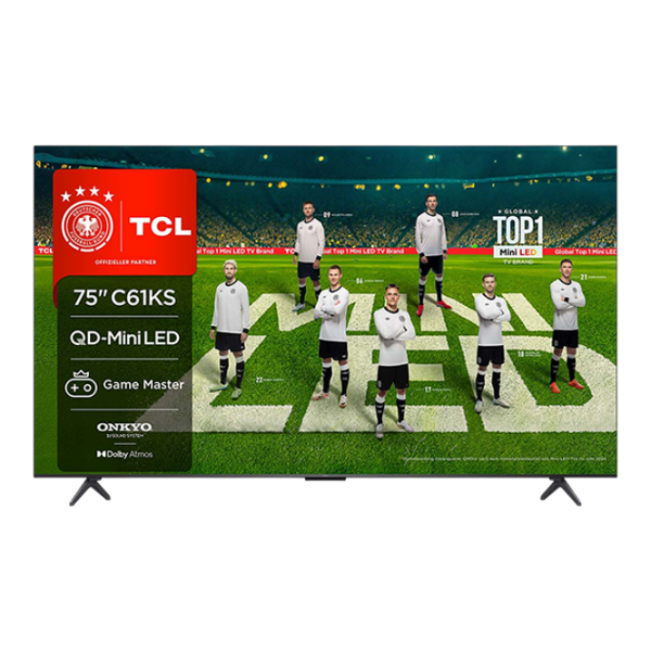 Televizor TCL 75C61KS Smart TV 4K Black 75" | QD MiniLED | 4K photo 1