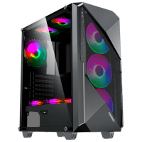 Игровой компьютер Navigator 11827 Черный AMD Ryzen 5 5500 8 ГБ 512 ГБ GeForce RTX 3050 6 ГБ