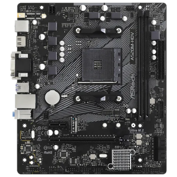 Игровой компьютер Navigator 11828 Черный AMD Ryzen 5 5600 16 ГБ 512 ГБ GeForce RTX 5050 8 ГБ photo 4