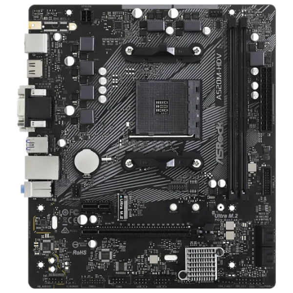 Игровой компьютер Navigator 11828 Черный AMD Ryzen 5 5600 16 ГБ 512 ГБ GeForce RTX 5050 8 ГБ photo 4