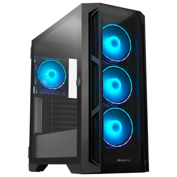 Игровой компьютер Navigator 11830 Черный AMD Ryzen 7 8700F 16 ГБ 1 ТБ GeForce RTX 5060 Ti 8 ГБ photo 1