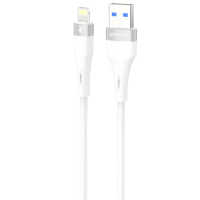 Кабель для телефона Proove Light Silicone Plus USB / Lightning Белый 
