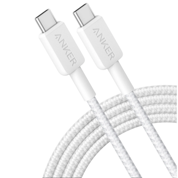 Cablu pentru telefon Anker A81H5G21 USB / USB Type-C White  photo 1