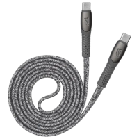 Кабель для телефона RivaCase PS6105 USB Type-C / USB Type-C Серый 
