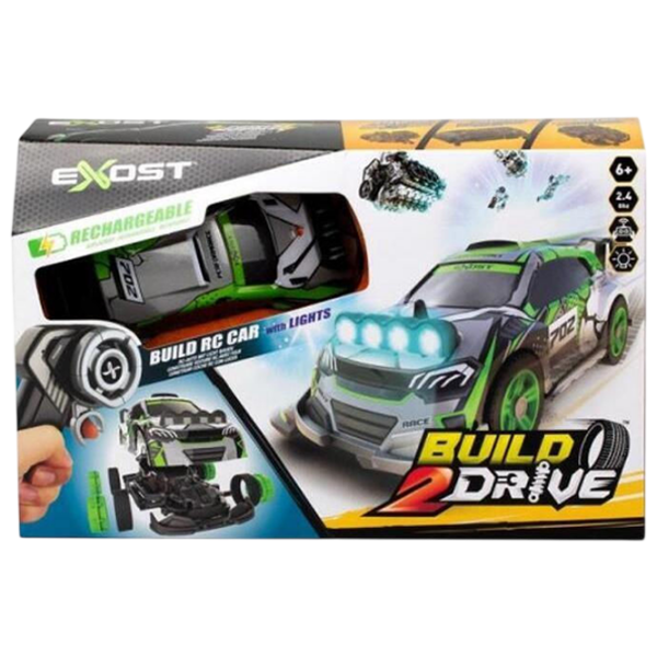 Машинка Exost Rally Spotlights 20711
Черный
Зеленый