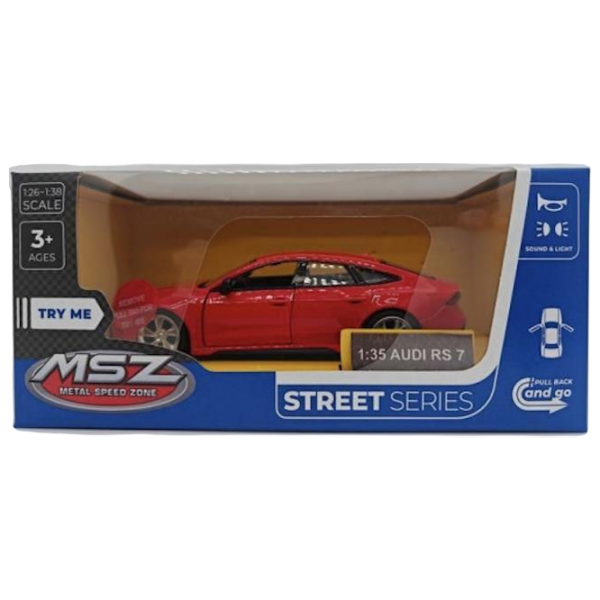 Mașină de colecţie MSZ Audi RS 7 Sportback 68476
Black
Red