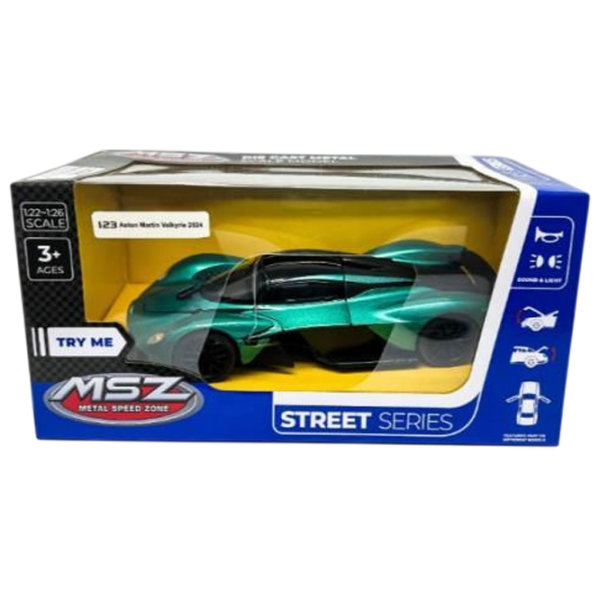 Mașină de colecţie MSZ Aston Martin Valkyrie 2024 661298M
Black
Aquamarin