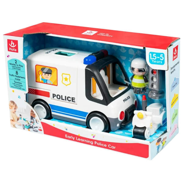 Машинка Hola Toys Police HE9985
Разноцветный
Белый