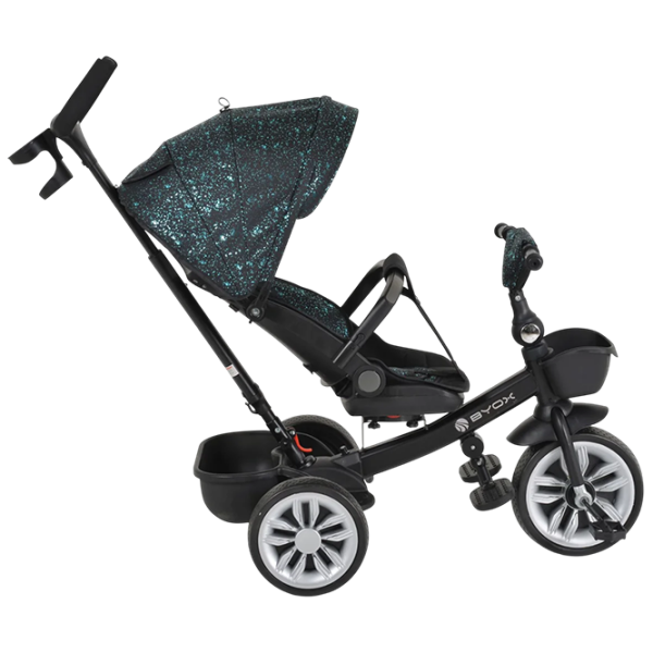 Triciclu Moni Space Blue  Metal / Pentru copii photo 6