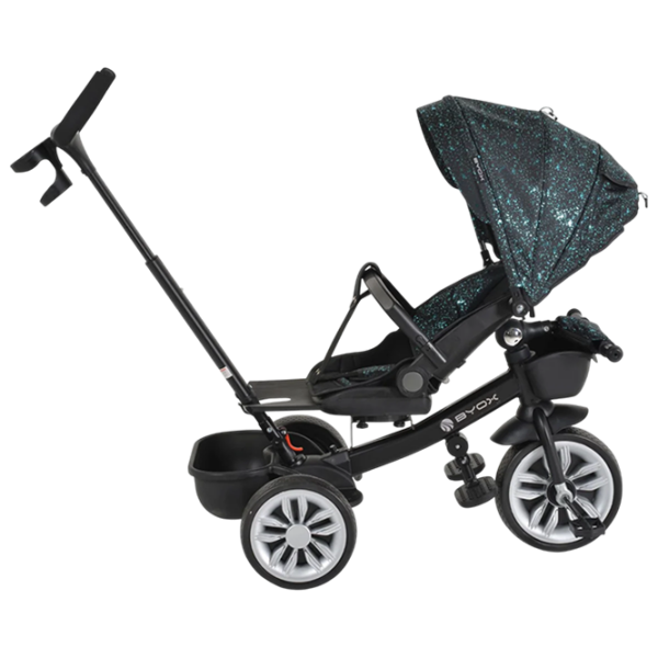 Triciclu Moni Space Blue  Metal / Pentru copii photo 10