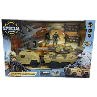 Игровой набор HD Toys Special Combat Military Vehicles Playset 86389 Хаки Для мальчиков, 3+