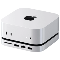 Adaptor Satechi Mac Mini M4 Stand & Hub Silver USB Type-C