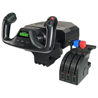 Joystick Logitech G Saitek Pro Flight Yoke System Black Cu fir / 8 buttons