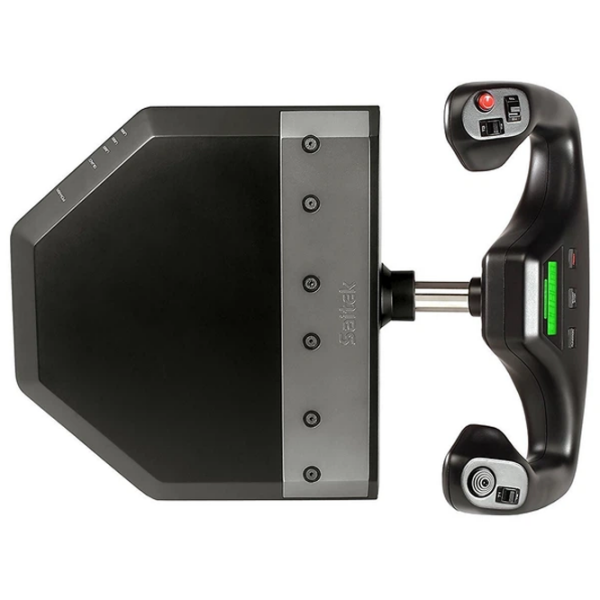 Joystick Logitech G Saitek Pro Flight Yoke System Black Cu fir / 8 buttons photo 4