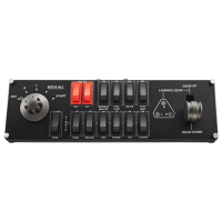 Приборная панель Logitech Flight Simulator Switch Panel Черный Проводная / 13 buttons