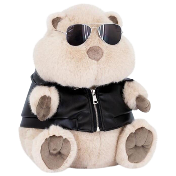 Мягкая игрушка Orange Toys Hamster in Jacket OT8035/32 Бежевый 3+