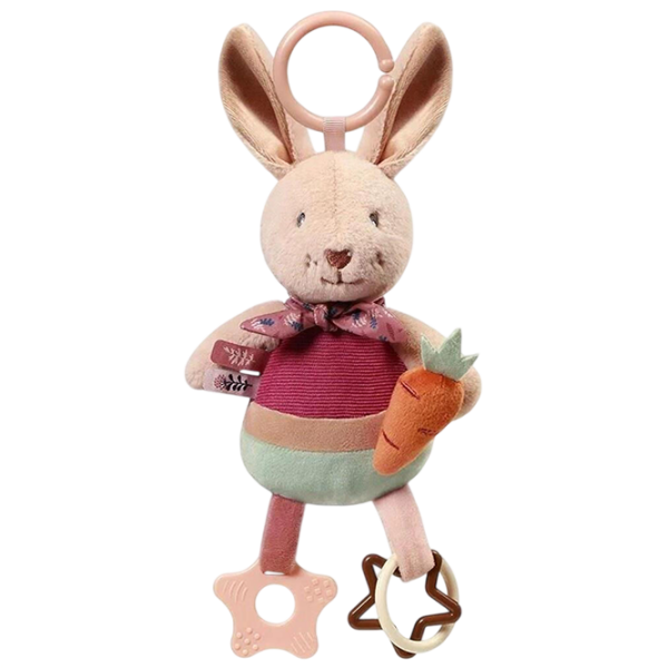 Jucărie moale BabyOno Rabbit Karo 1685 Multicolor 0+