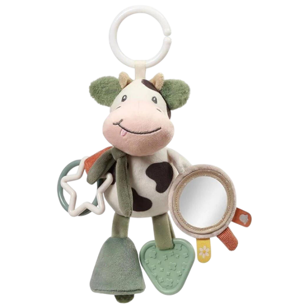 Jucărie moale BabyOno Cow Bingo 1691 Multicolor 0+