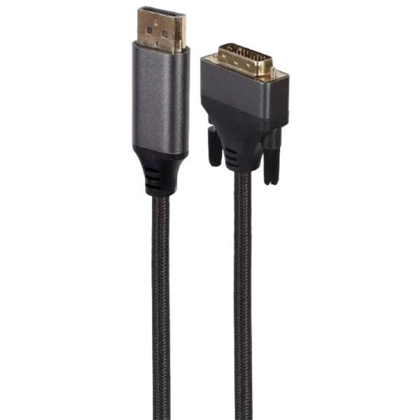 Кабель видео Cablexpert CC-DPM-DVIM-4K-6 DisplayPort / DVI Черный  photo 2