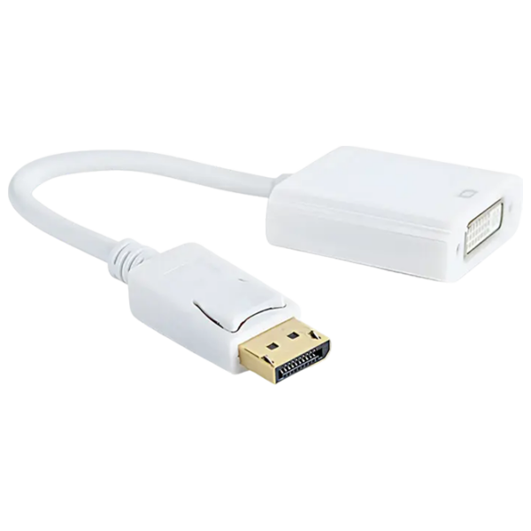 Кабель видео Cablexpert A-DPM-DVIF-002-W DisplayPort / DVI Белый  photo 1