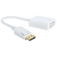 Кабель видео Cablexpert A-DPM-DVIF-002-W DisplayPort / DVI Белый 