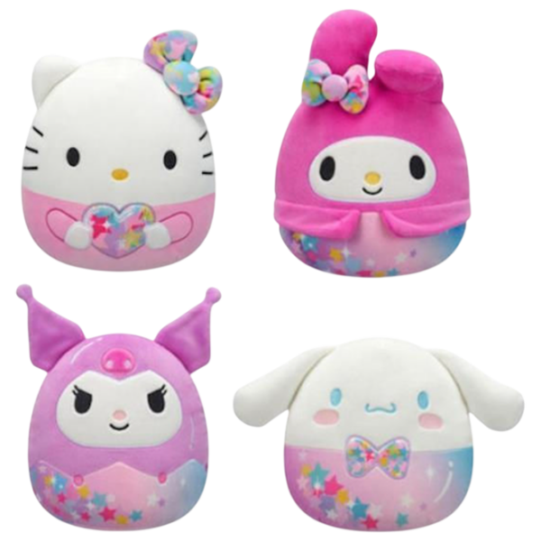 Jucărie moale Squishmallows Hello Kitty SQHK825 Pink 3+