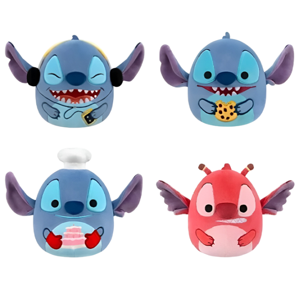 Мягкая игрушка Squishmallows Stitch SQDI1026 Разноцветный 3+