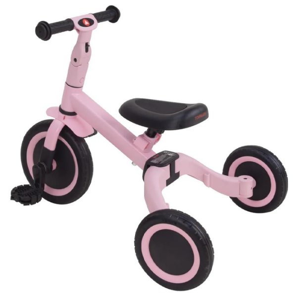 Беговел Toyz Fox Розовый Черный  / Детский photo 3
