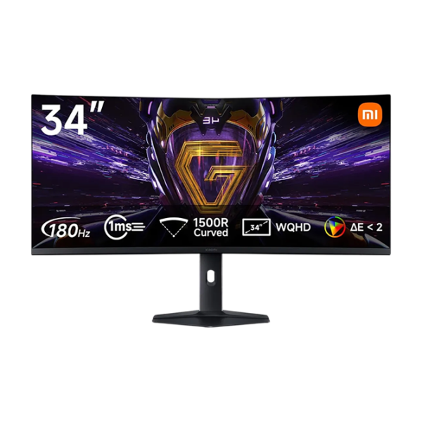 Monitor Xiaomi G34WQi 2026 Black 34" 4K VA LED photo 1