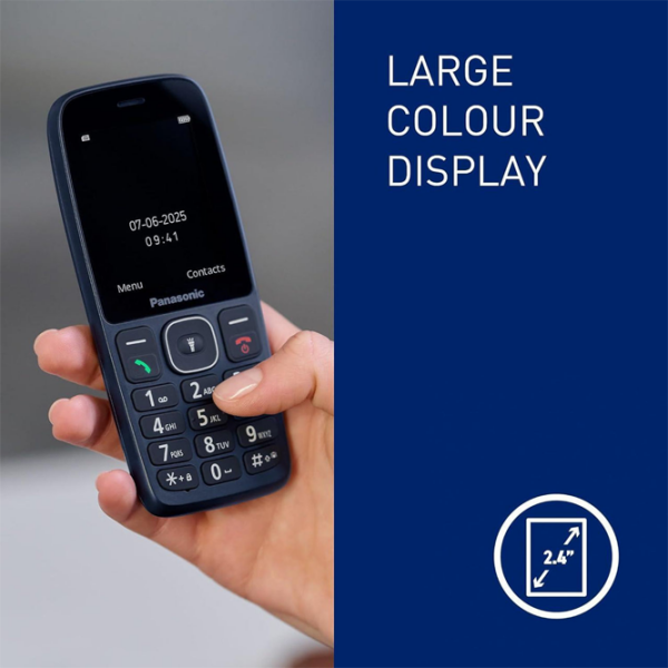 Panasonic KX-TF400 Синий 2.4 ", Single SIM, 4G photo 2