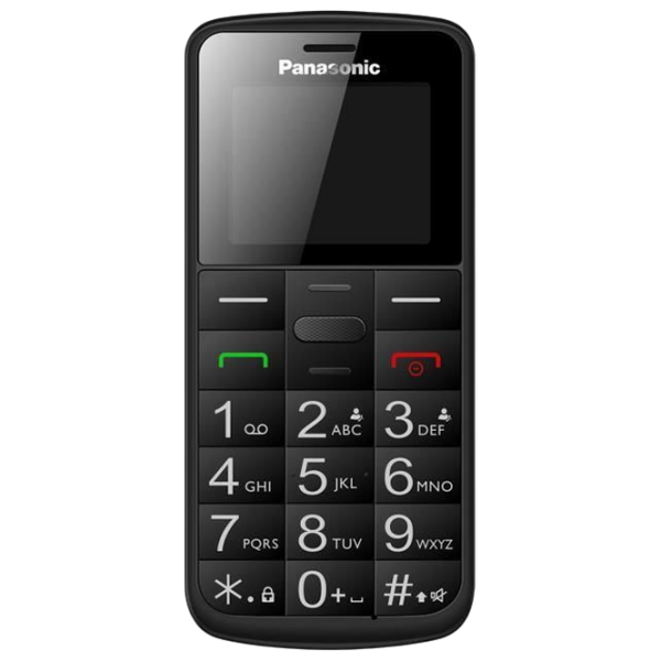 Panasonic KX-TU110 Black 1.77", Dual SIM, 2G photo 1