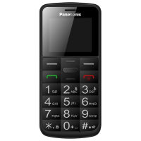 Panasonic KX-TU110 Black 1.77", Dual SIM, 2G