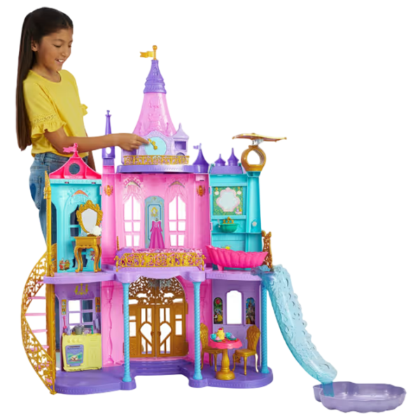 Castel pentru păpuși Mattel Princess Ultimate Castle Lacăt HLW29 3+ photo 1