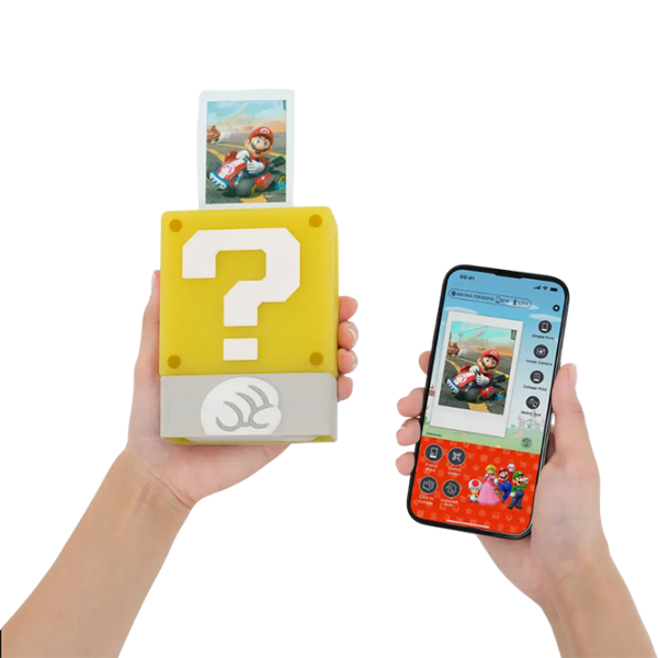 Фотопринтер FujiFilm Instax Mini Link 3 Super Mario Edition Серо-зеленый  photo 6