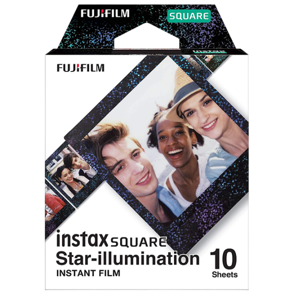 Фотобумага для принтеров Instax SQUARE (10шт.) Черный  photo 1
