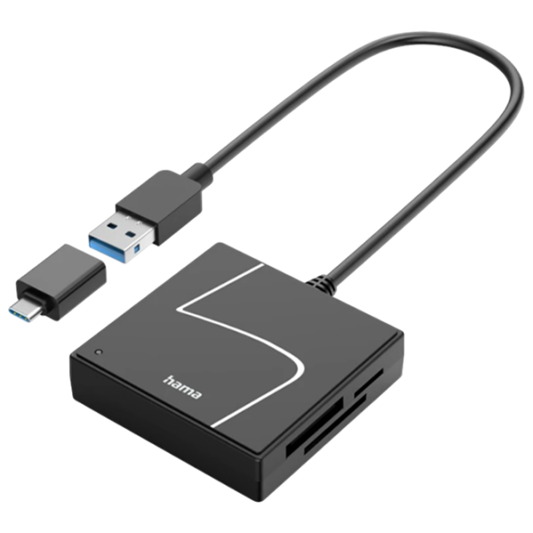 Cititor de carduri Hama 200148 Black USB 3.0 photo 1