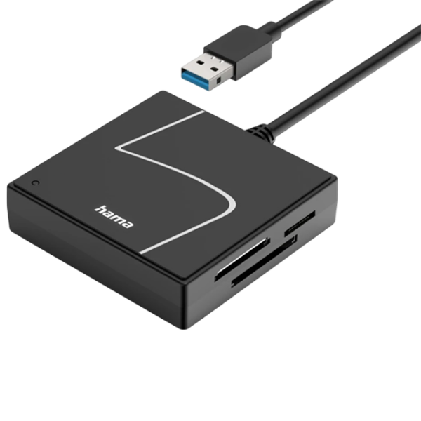 Cititor de carduri Hama 200148 Black USB 3.0 photo 3
