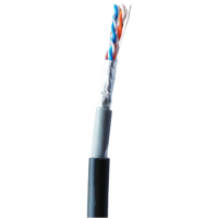 Кабель APC FTP Cat.5e outdoor cable 24AWG 4X2X1/0.50 COPPER double jacket / Серый 