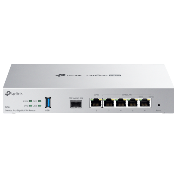 Маршрутизатор TP-Link Omada Pro G36 Серый  photo 1
