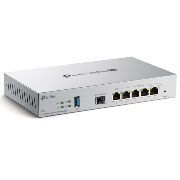 Маршрутизатор TP-Link Omada Pro G36 Серый  photo 5