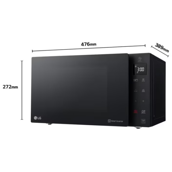 Микроволновая печь LG MH6535GDS Черный С грилем, 25л, 1000 Вт photo 6