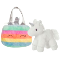 Мягкая игрушка Miscellaneous Fancy Pals Unicorn AUR 200627A Разноцветный Для девочек, 3+