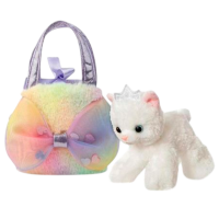 Мягкая игрушка Aurora Fancy Pals Kitty 220904C Белый Для детей, 3+