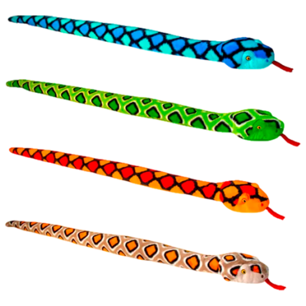 Jucărie moale Keel Toys Keeleco snake SE1165 Multicolor 1+