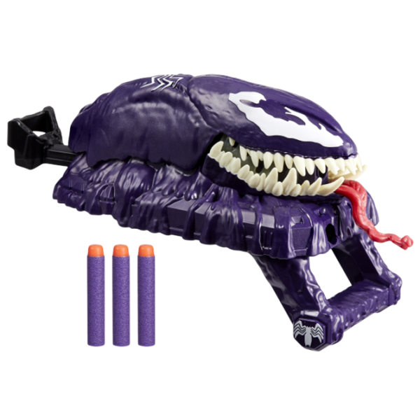 Бластер Nerf Spider-Man-Venom G0730 Синий патронный, пуля, 5+ photo 3