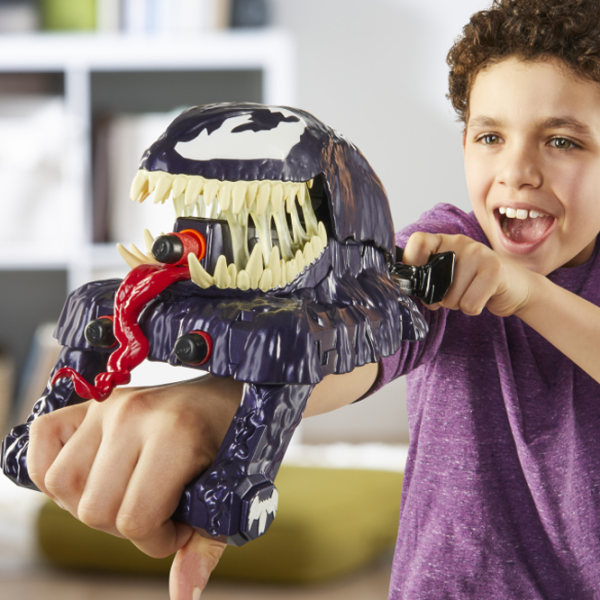 Бластер Nerf Spider-Man-Venom G0730 Синий патронный, пуля, 5+ photo 6