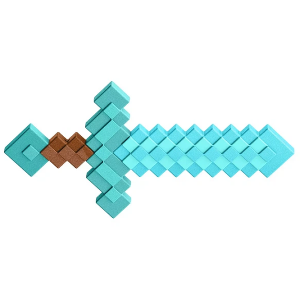 Sabie Mattel The Diamond Sword JLJ39 Blue sabie, , 6+ photo 3