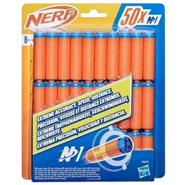 Боеприпасы Nerf Refill F8639 Оранжевый , пуля,  photo 1