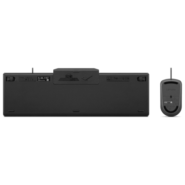 Tastatura & Mouse Lenovo 310 Gray Home and Office, Cu fir photo 6